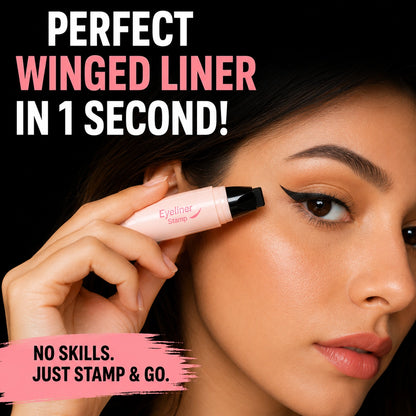 WingStamp Pro™ 2-in-1 Eyeliner Stamp & Precision Liner
